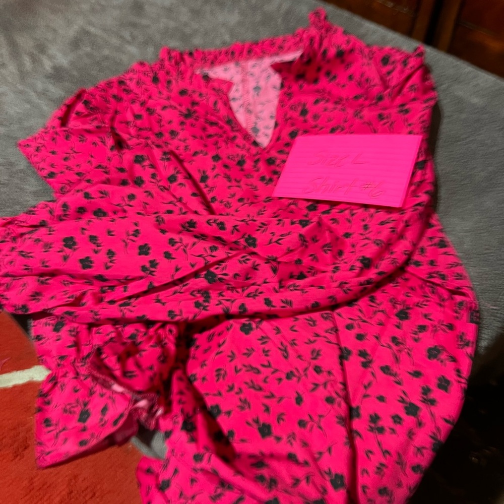 Pink Floral Dress